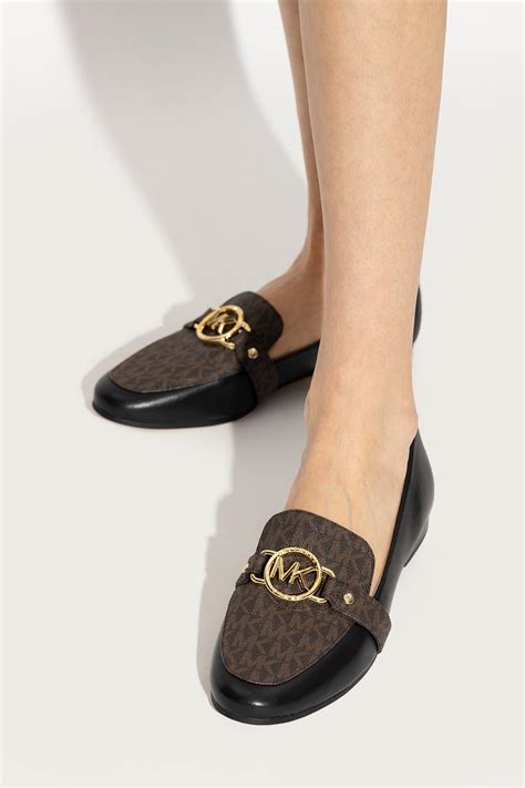 michael kors loafers women's|michael kors rory heeled loafer.